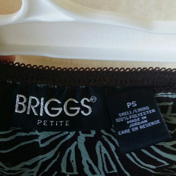 Mint & Brown Skirt - Picture 5 of 8